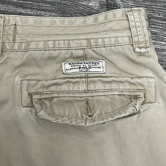 Polo Ralph Lauren Men's Gellar Fatigue Shorts Men's Size 32 Cargo Tan - Picture 8 of 16